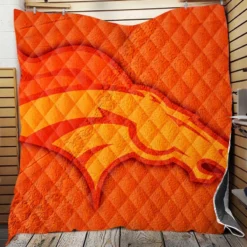 Awesome NFL Team Denver Broncos Quilt Blanket