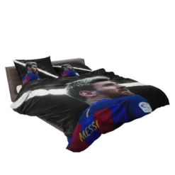 Barca LaLiga Football Player Lionel Messi Bedding Set 2