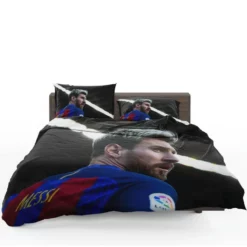 Barca LaLiga Football Player Lionel Messi Bedding Set