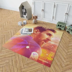 Barcelona Football Player Lionel Messi Rug 1