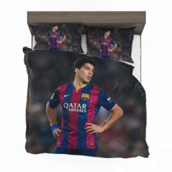 Barcelona Strong Player Luis Suarez Bedding Set 1