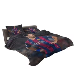 Barcelona Strong Player Luis Suarez Bedding Set 2