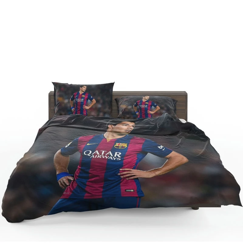 Barcelona Strong Player Luis Suarez Bedding Set