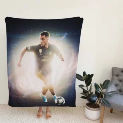 Belgian Professional Footballer Eden Hazard Fleece Blanket