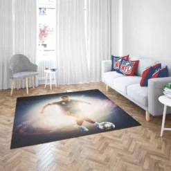 Belgian Professional Footballer Eden Hazard Rug 2