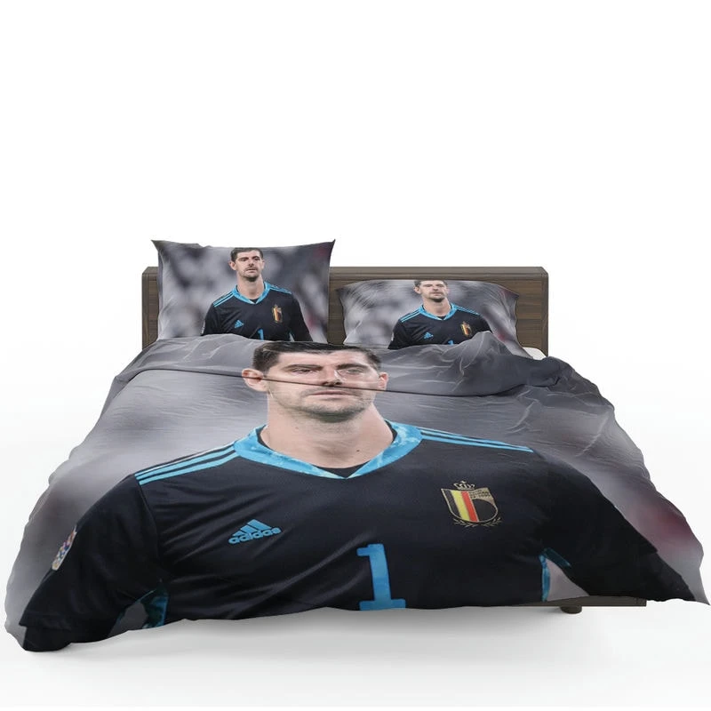 Belgium Football Player Thibaut Courtois Bedding Set