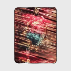 Belgium Romelu Menama Lukaku Bolingoli Fleece Blanket 1