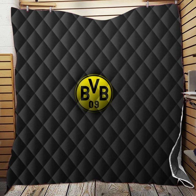 Borussia Dortmund Absolutely Stunning Logo Quilt Blanket