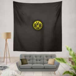 Borussia Dortmund Absolutely Stunning Logo Tapestry