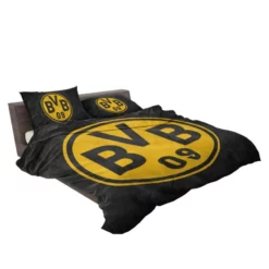 Borussia Dortmund BVB Club Yello Logo Bedding Set 2