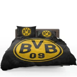 Borussia Dortmund BVB Club Yello Logo Bedding Set