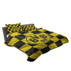 Borussia Dortmund BVB Excellent Football Club Bedding Set 2