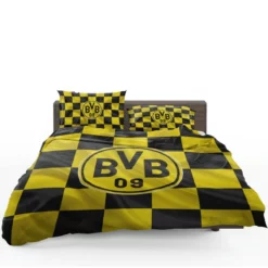 Borussia Dortmund BVB Excellent Football Club Bedding Set
