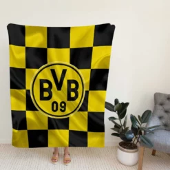 Borussia Dortmund BVB Excellent Football Club Fleece Blanket