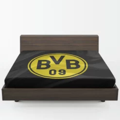 Borussia Dortmund BVB Exciting Football Club Fitted Sheet 1