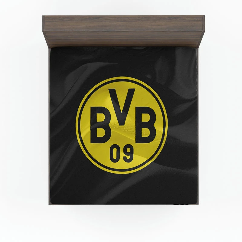 Borussia Dortmund BVB Exciting Football Club Fitted Sheet