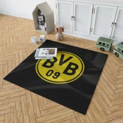 Borussia Dortmund BVB Exciting Football Club Rug 1