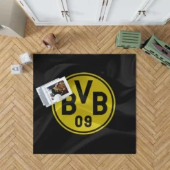 Borussia Dortmund BVB Exciting Football Club Rug