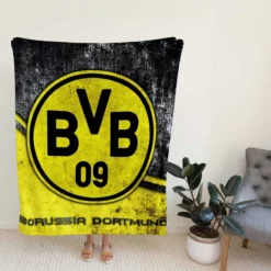 Borussia Dortmund BVB Football Club Fleece Blanket