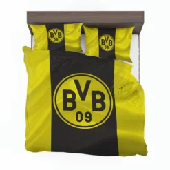 Borussia Dortmund BVB Football Club Logo Bedding Set 1