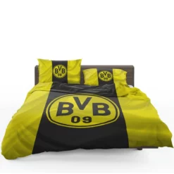 Borussia Dortmund BVB Football Club Logo Bedding Set