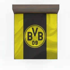 Borussia Dortmund BVB Football Club Logo Fitted Sheet