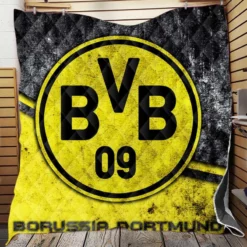 Borussia Dortmund BVB Football Club Quilt Blanket