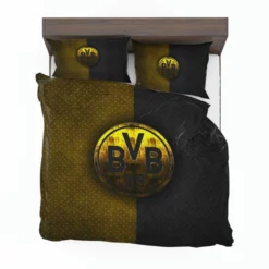 Borussia Dortmund BVB Powerful German Football Club Bedding Set 1