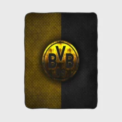 Borussia Dortmund BVB Powerful German Football Club Fleece Blanket 1