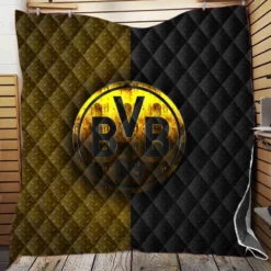 Borussia Dortmund BVB Powerful German Football Club Quilt Blanket