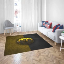 Borussia Dortmund BVB Powerful German Football Club Rug 2