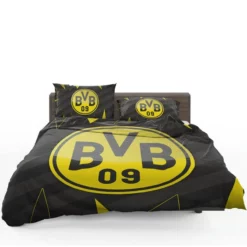 Borussia Dortmund Classic BVB Football Team Bedding Set