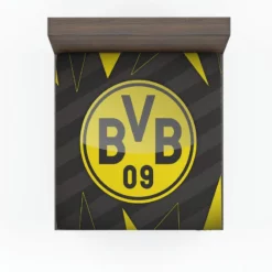 Borussia Dortmund Classic BVB Football Team Fitted Sheet
