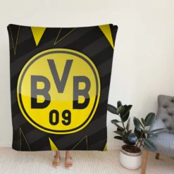 Borussia Dortmund Classic BVB Football Team Fleece Blanket