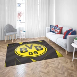 Borussia Dortmund Classic BVB Football Team Rug 2