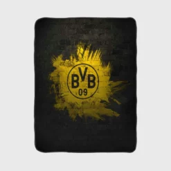 Borussia Dortmund Energetic German BVB Club Fleece Blanket 1