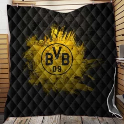 Borussia Dortmund Energetic German BVB Club Quilt Blanket