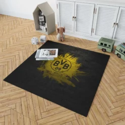 Borussia Dortmund Energetic German BVB Club Rug 1