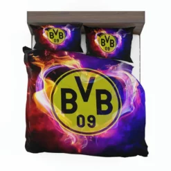 Borussia Dortmund Luxurious Home Decor Bedding Set 1