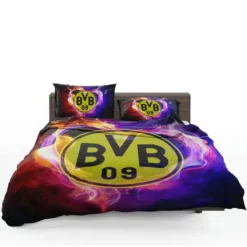 Borussia Dortmund Luxurious Home Decor Bedding Set