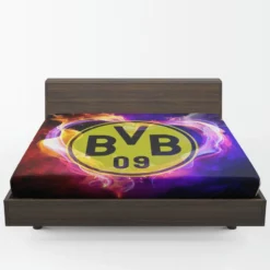 Borussia Dortmund Luxurious Home Decor Fitted Sheet 1