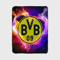 Borussia Dortmund Luxurious Home Decor Fleece Blanket 1