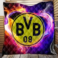 Borussia Dortmund Luxurious Home Decor Quilt Blanket