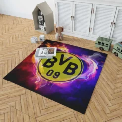 Borussia Dortmund Luxurious Home Decor Rug 1