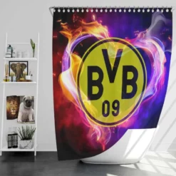 Borussia Dortmund Luxurious Home Decor Shower Curtain