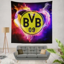 Borussia Dortmund Luxurious Home Decor Tapestry