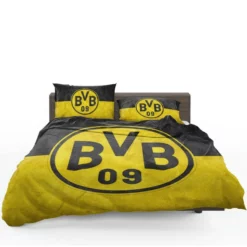 Borussia Dortmund North Rhine Westphalia Logo Bedding Set