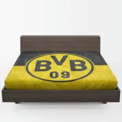 Borussia Dortmund North Rhine Westphalia Logo Fitted Sheet 1