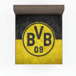 Borussia Dortmund North Rhine Westphalia Logo Fitted Sheet
