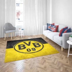 Borussia Dortmund North Rhine Westphalia Logo Rug 2